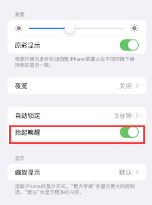 德令哈苹果授权维修站分享iPhone轻点无法唤醒怎么办