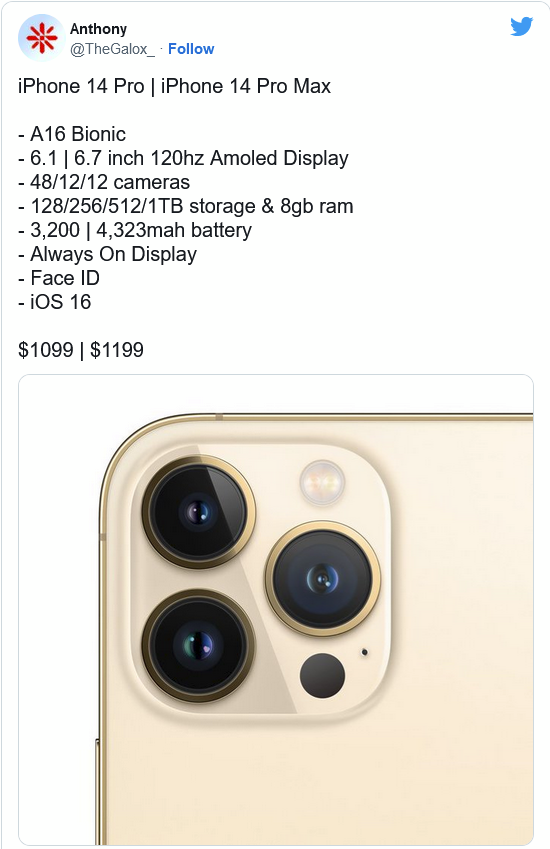 德令哈苹果14维修分享iPhone 14全系涨价 