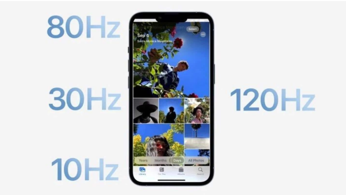 德令哈苹果14维修分享iPhone 14有高刷吗 